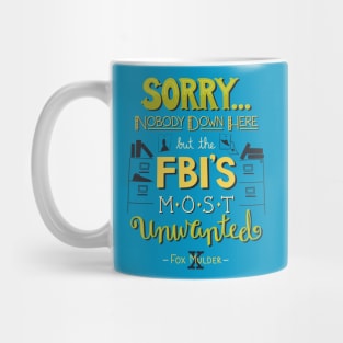 The FBI's Most Unwanted Mug